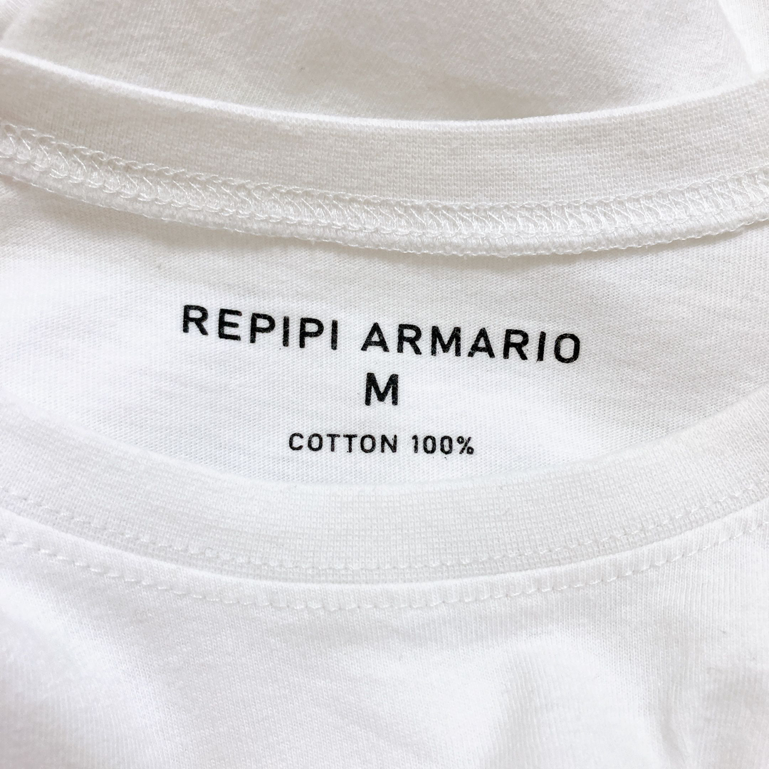 repipi armario(レピピアルマリオ)の[REPIPI ARMARIO]レピピアルマニオ　ビックロゴ　Tシャツ M レディースのトップス(Tシャツ(半袖/袖なし))の商品写真