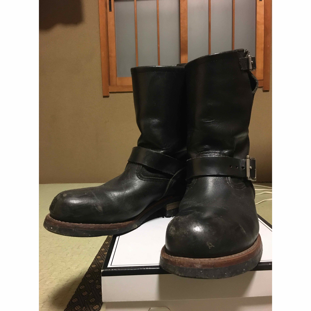 redwingエンジニアブーツ26cm つま先傷、ソール減り有り2268-