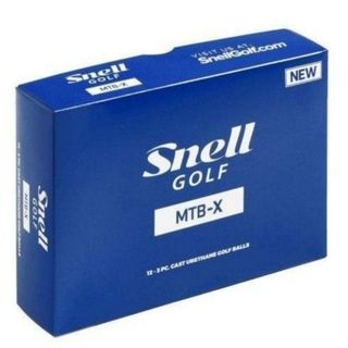 SnellGolf - snell(スネル)GOLF MTB-X　 ホワイト　1ダース