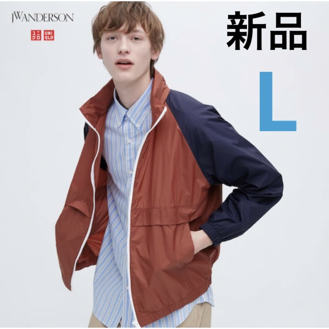 UNIQLO 新品 ユニクロ jw Anderson UVカットパーカ Lサイズ 15レッドの通販 by sayori｜ユニクロならラクマ