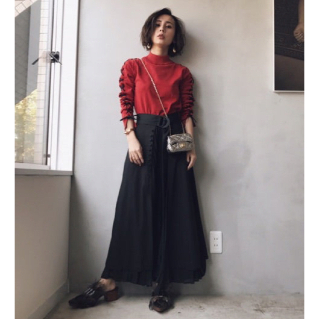 Ameri VINTAGE(アメリヴィンテージ)のAmeri Vintage 2WAY PLEATS PANTS レディースのパンツ(カジュアルパンツ)の商品写真