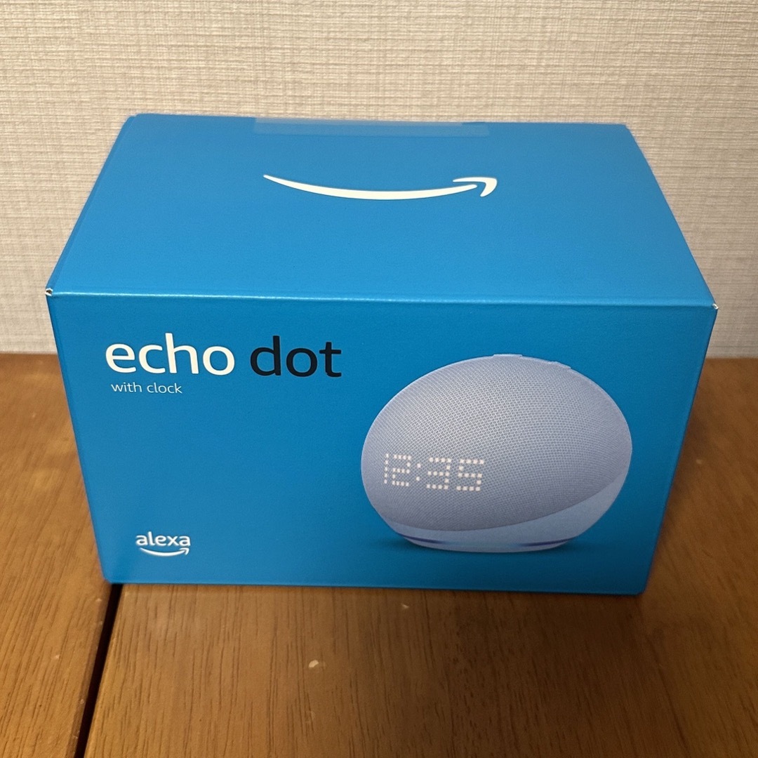 Echo Dot with clock エコードットウィズクロック ブルー 2個