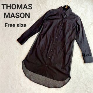 THOMAS MASON - THOMAS MASON トーマスメイソン シャツワンピース コットン100%