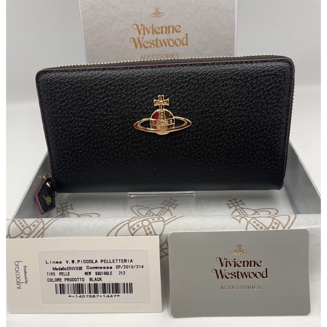 Vivienne Westwood ビッグオーブ 長財布 ブラック 未使用品   財布