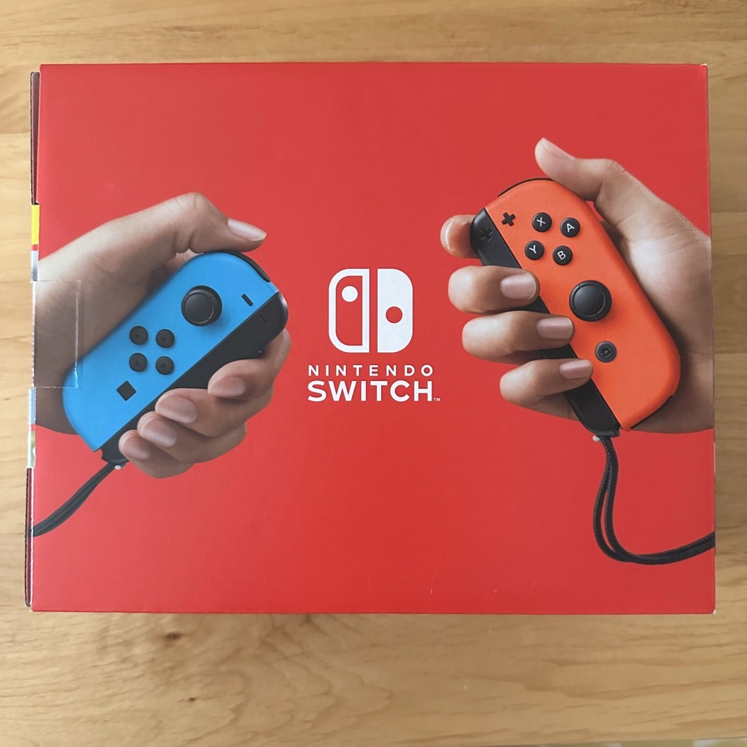 Nintendo Switch(ニンテンドースイッチ)のNintendo Switch Joy-Con(L) ネオンブルー/(R) ネオ エンタメ/ホビーのゲームソフト/ゲーム機本体(家庭用ゲーム機本体)の商品写真