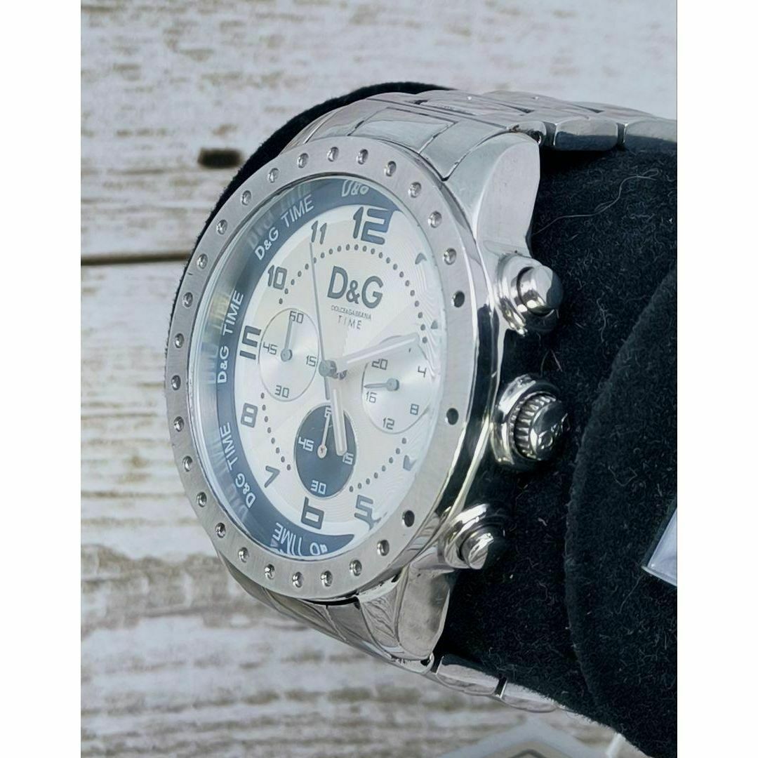 動作品 ドルチェ&ガッバー 腕時計 ドルガバ クロノグラフ D&G 定価8万円
