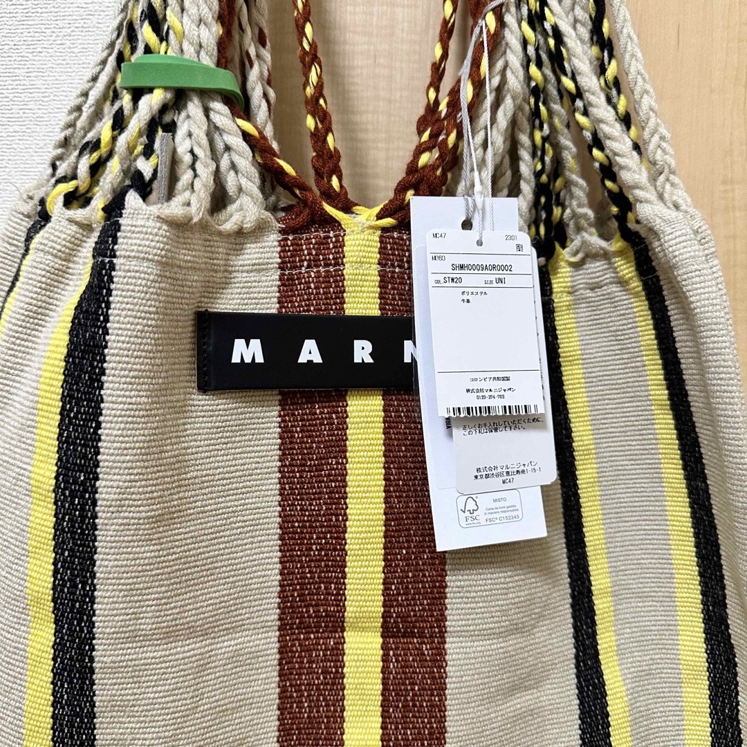 【正規品】MARNI FLOWER バッグ ハンモック エクリュ