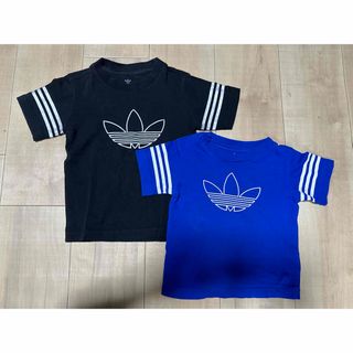 アディダス(adidas)のadidasOriginals Tシャツ　80cm100cm 2枚セット(Tシャツ/カットソー)