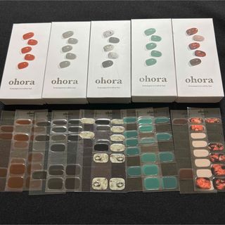 オホーラ(ohora)のohora セミキュアジェルネイル 余り分詰め合わせ(ネイル用品)