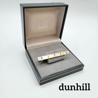 ダンヒル(Dunhill)の【美品】dunhill ネクタイピン A/D シルバー ゴールド(ネクタイピン)