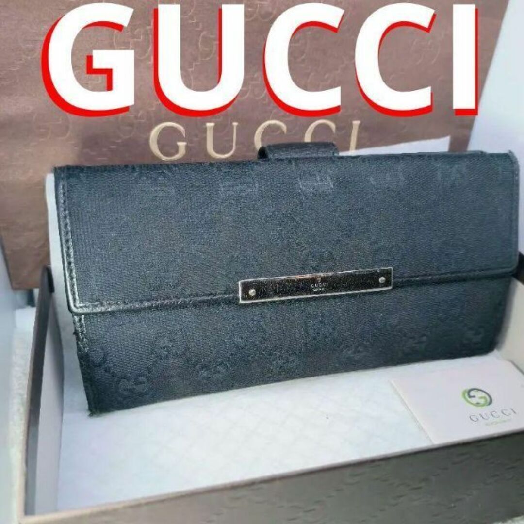 財布 Gucci カードケース ロゴ レザー ブラック Gg グッチ メンズ | フリマアプリ ラクマ