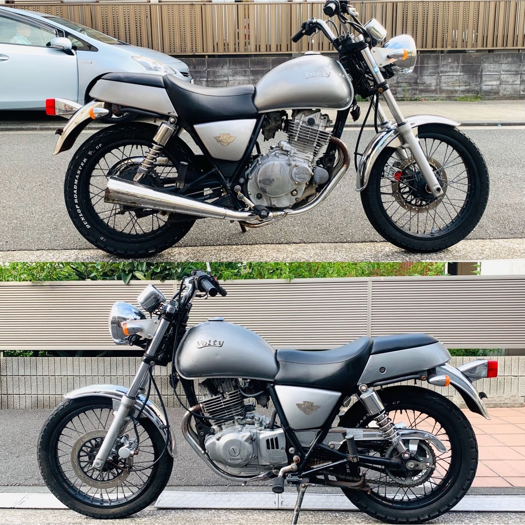 SUZUKI #ボルティー250カッコイィ黒銀ボルティー♪(横浜市中区発)