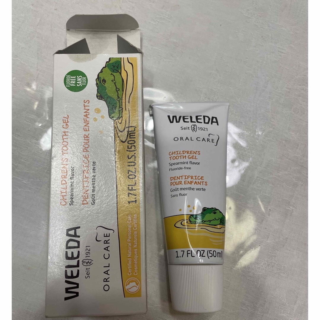 WELEDA(ヴェレダ)のWELEDA 子供用歯磨き粉 キッズ/ベビー/マタニティの洗浄/衛生用品(歯ブラシ/歯みがき用品)の商品写真