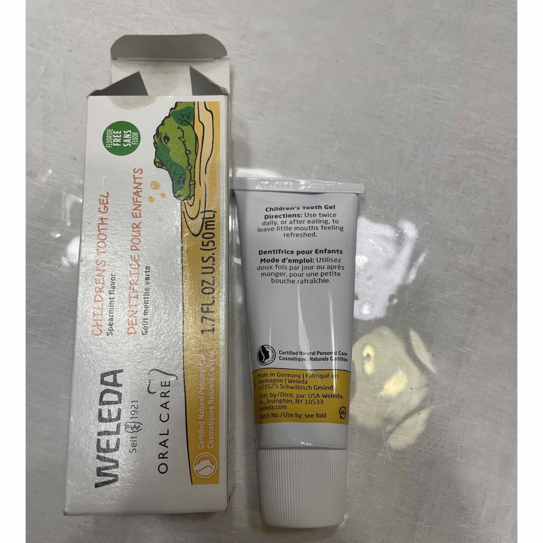 WELEDA(ヴェレダ)のWELEDA 子供用歯磨き粉 キッズ/ベビー/マタニティの洗浄/衛生用品(歯ブラシ/歯みがき用品)の商品写真