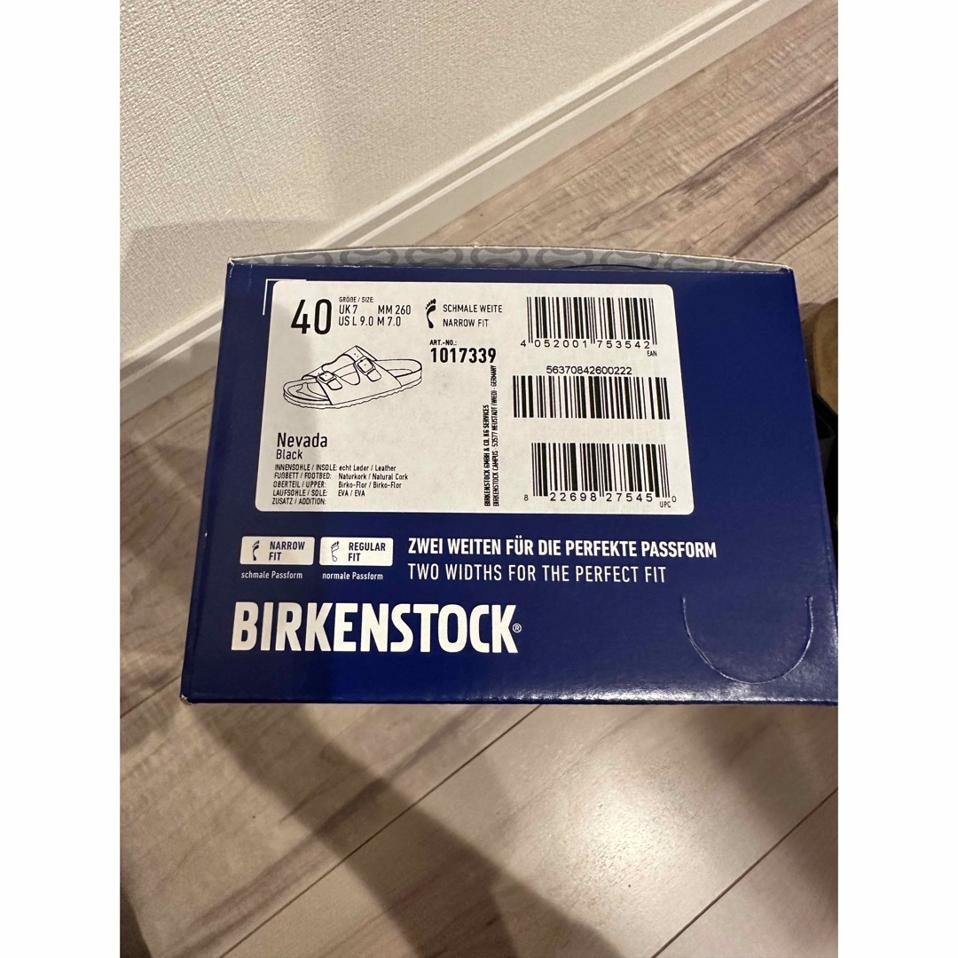 BIRKENSTOCK(ビルケンシュトック)のKevin様新品ビルケンシュトック　ネバダ40 メンズの靴/シューズ(サンダル)の商品写真