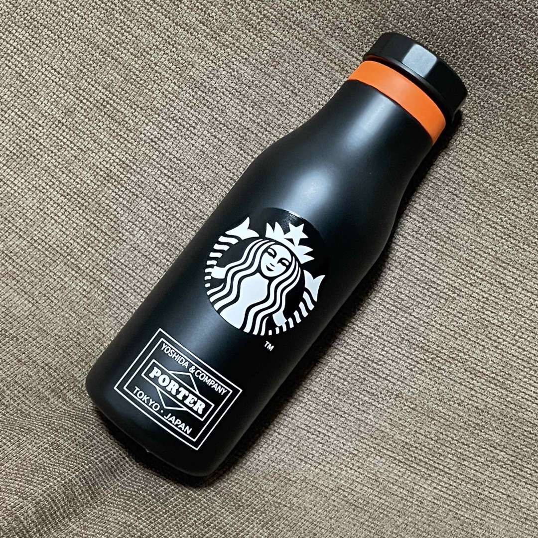 【新品未使用】STARBUCKS×ポータータンブラー(黒)