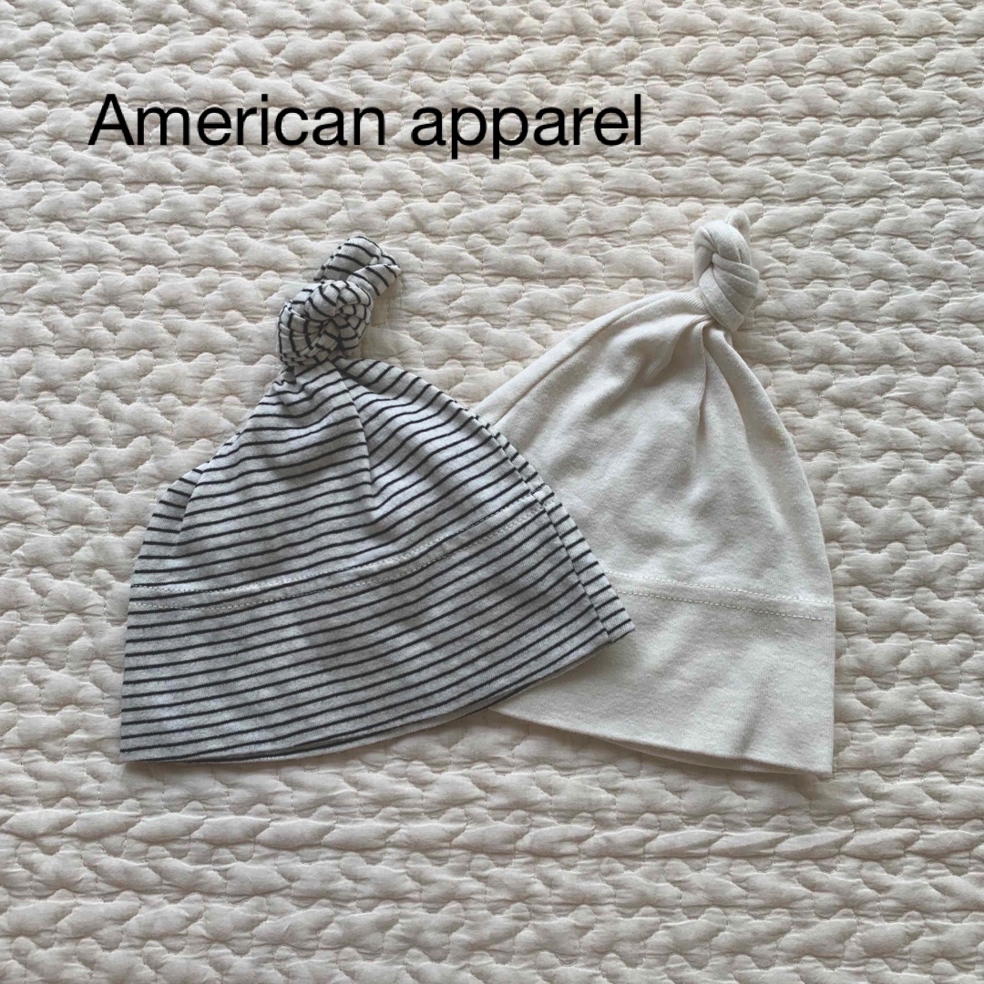 American Apparel(アメリカンアパレル)のAmericanapparel アメリカンアパレル　ベビー帽子 キッズ/ベビー/マタニティのこども用ファッション小物(帽子)の商品写真