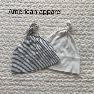 アメリカンアパレル(American Apparel)のAmericanapparel アメリカンアパレル　ベビー帽子(帽子)