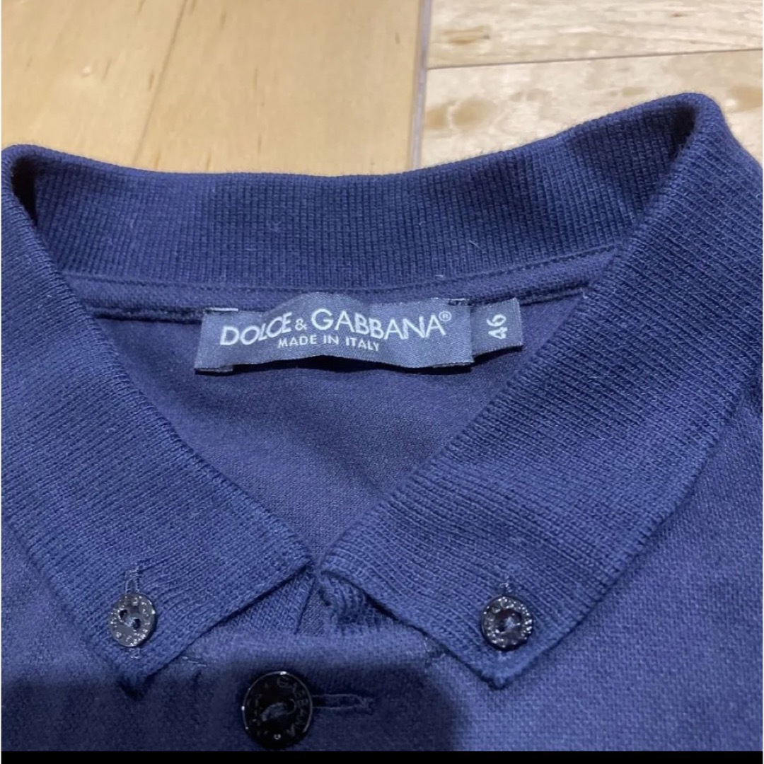極美品✨ DOLCE\u0026GABBANA ドルチェ&ガッバーナ 半袖ポロシャツ
