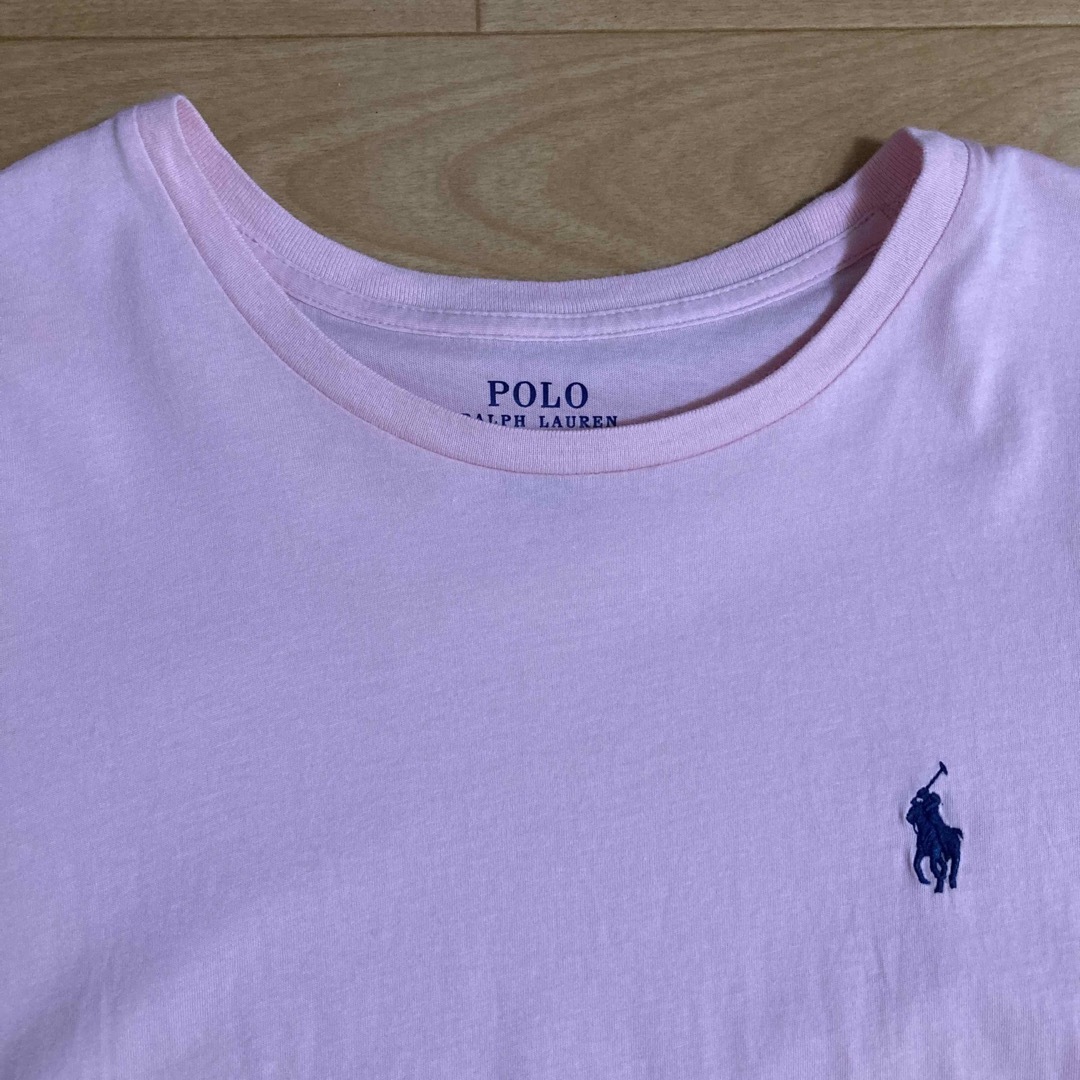 POLO RALPH LAUREN(ポロラルフローレン)のポロ☆ラルフローレン★ピンクTシャツ☆XSサイズ★ レディースのトップス(Tシャツ(半袖/袖なし))の商品写真