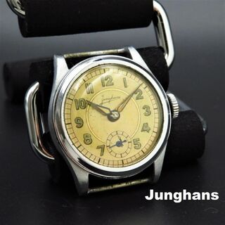 ユンハンス(JUNGHANS)のJunghans 手巻き腕時計 ドイツ MILITARY WATCH(腕時計)