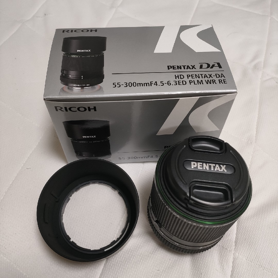 【美品】PENTAX DA 55-300mm F4.5-6.3ED PLMレンズ(ズーム)