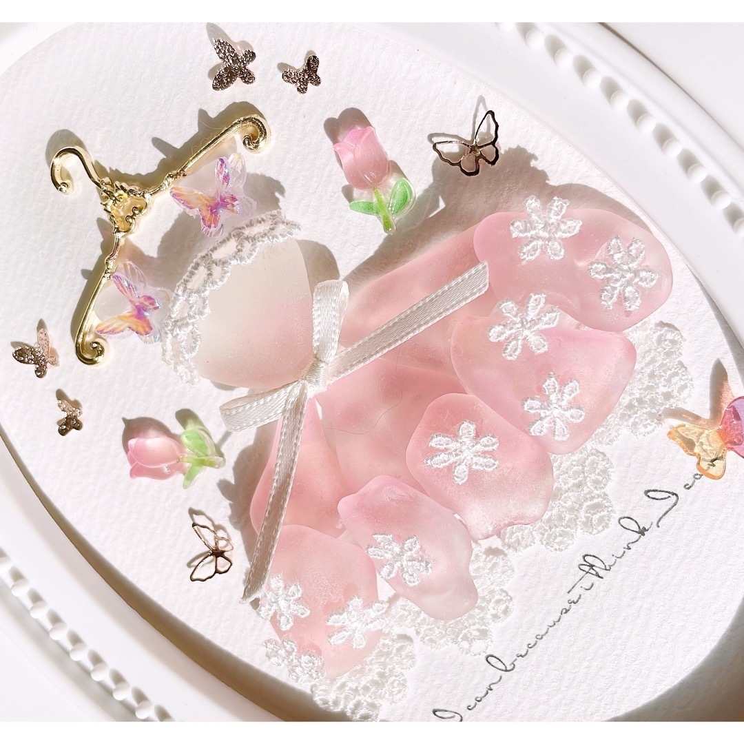 シーグラスアート+° 妖精さんのドレス*aの通販 by konono*購入 シーグラスアート+° 妖精さんのドレス*aの通販 by konono*購入