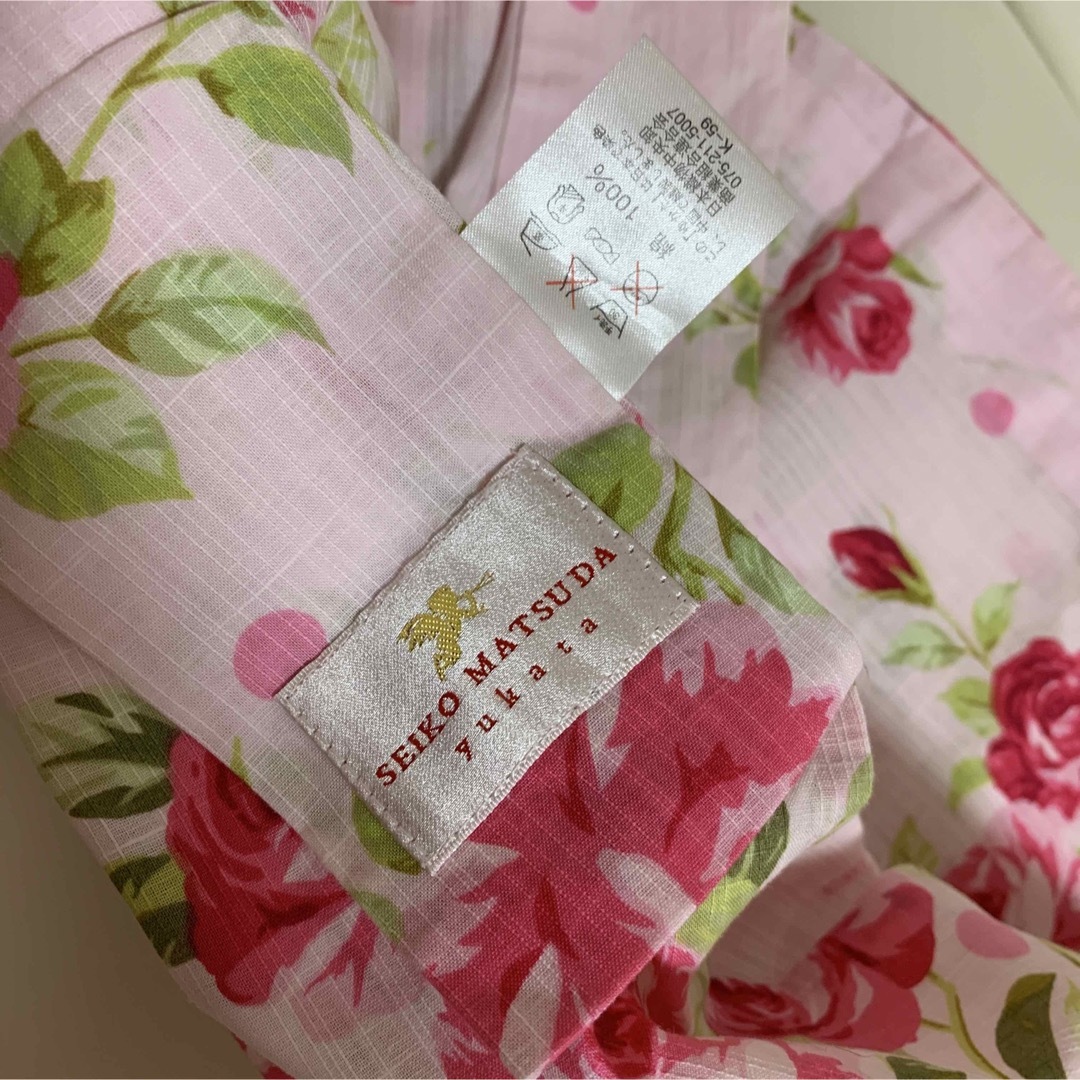 松田聖子デザイン　浴衣　レディース　ピンク　バラ　姫　レース 7