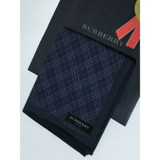 バーバリー(BURBERRY)の【新品·未使用】BURBERRY　バーバリー　ハンカチ　メンズ(ハンカチ)