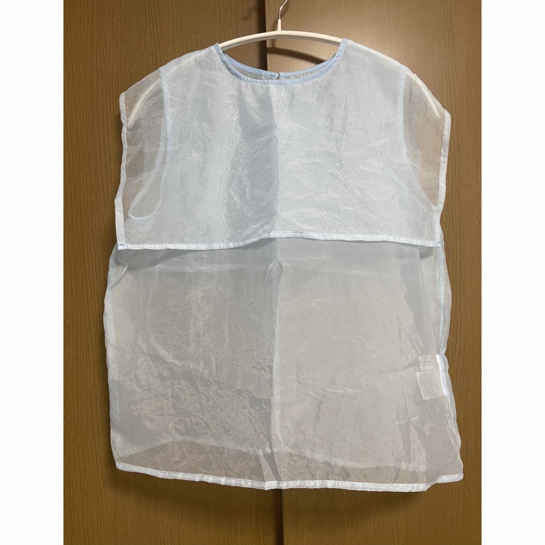 ミエット miette オーガンジーセーラートップス レディースのトップス(カットソー(半袖/袖なし))の商品写真