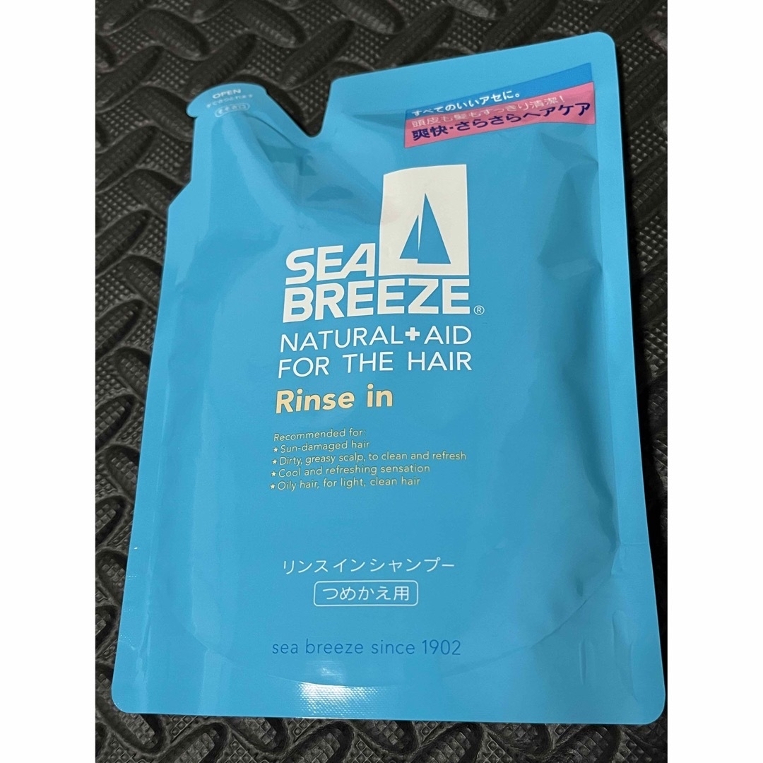 SEA BREEZE(シーブリーズ)のシーブリーズ　リンスインシャンプー　詰め替え用　400ml コスメ/美容のヘアケア/スタイリング(シャンプー)の商品写真