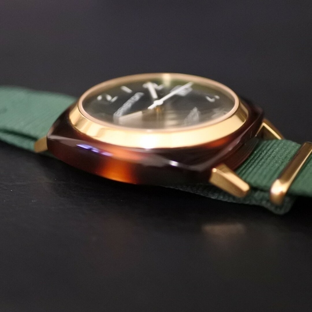 BEAMS(ビームス)の【美品】BRISTON ブリストン Clubmaster 40mm メンズ時計 レディースのファッション小物(腕時計)の商品写真