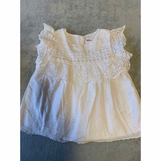 ザラキッズ(ZARA KIDS)のZARA BABY レースチュニック 92cm(Tシャツ/カットソー)