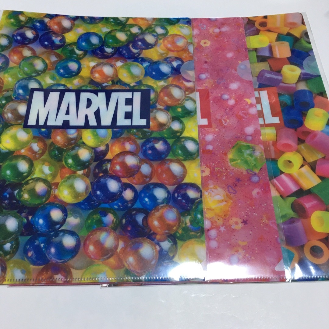 MARVEL(マーベル)のマーベル クリアファイル エンタメ/ホビーのアニメグッズ(クリアファイル)の商品写真