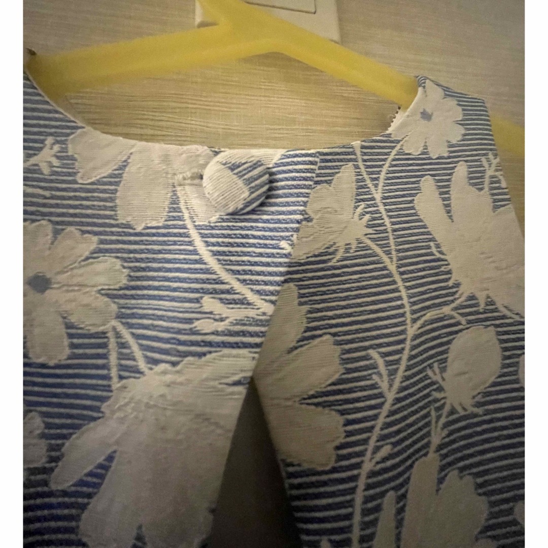 専用 新品未使用★ジャカディjacadi ★花柄半袖ワンピース 6A116㎝