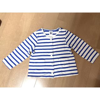 プチバトー(PETIT BATEAU)のプチバトー　18m 81cm(カーディガン/ボレロ)