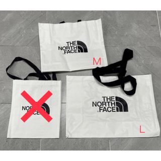 ザノースフェイス(THE NORTH FACE)のノースフェイス2点大容量ロゴショッパーバッグショルダーバッグトートバッグM&L(ショルダーバッグ)