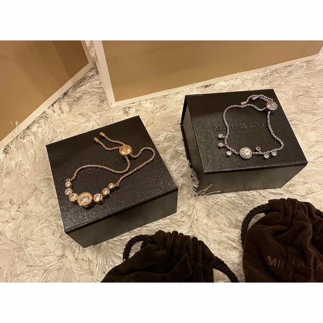 Michael Kors(マイケルコース)の新品MICHAEL KORS💎ブレスレットラブブレスset レディースのアクセサリー(ブレスレット/バングル)の商品写真