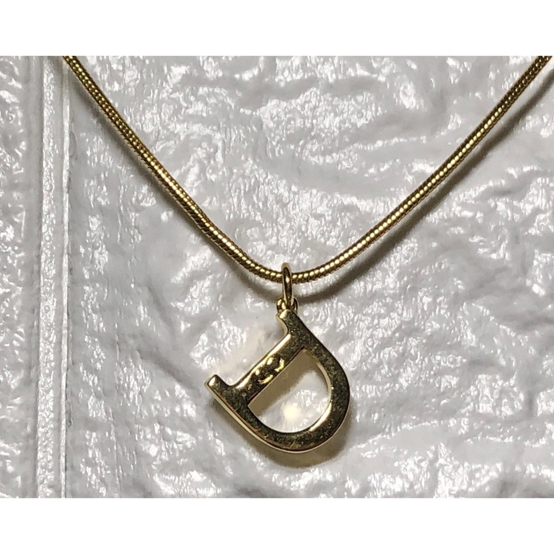 Christian Dior♡ディオール Dロゴ ネックレス