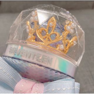 クラウン　デコ　SEVENTEEN セブチ ペンライトデコ　カラット棒(アイドルグッズ)