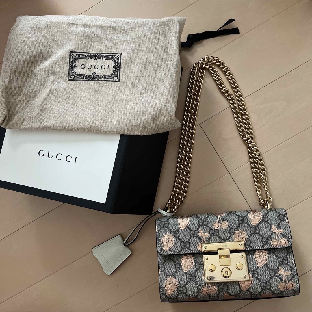 Gucci - 新品 GUCCI グッチ パドロック スモールベリー ショルダー