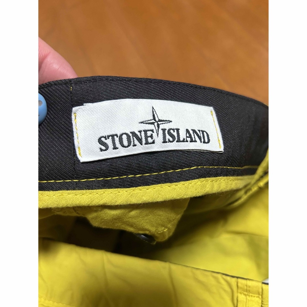 stone island ハーフパンツ マスタード系 21SS オンライン低価格