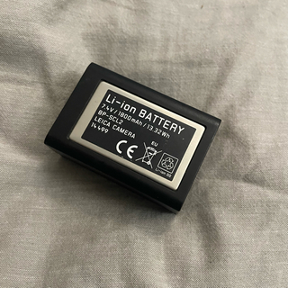 Leica（ライカ） 純正バッテリー BP-SLC2