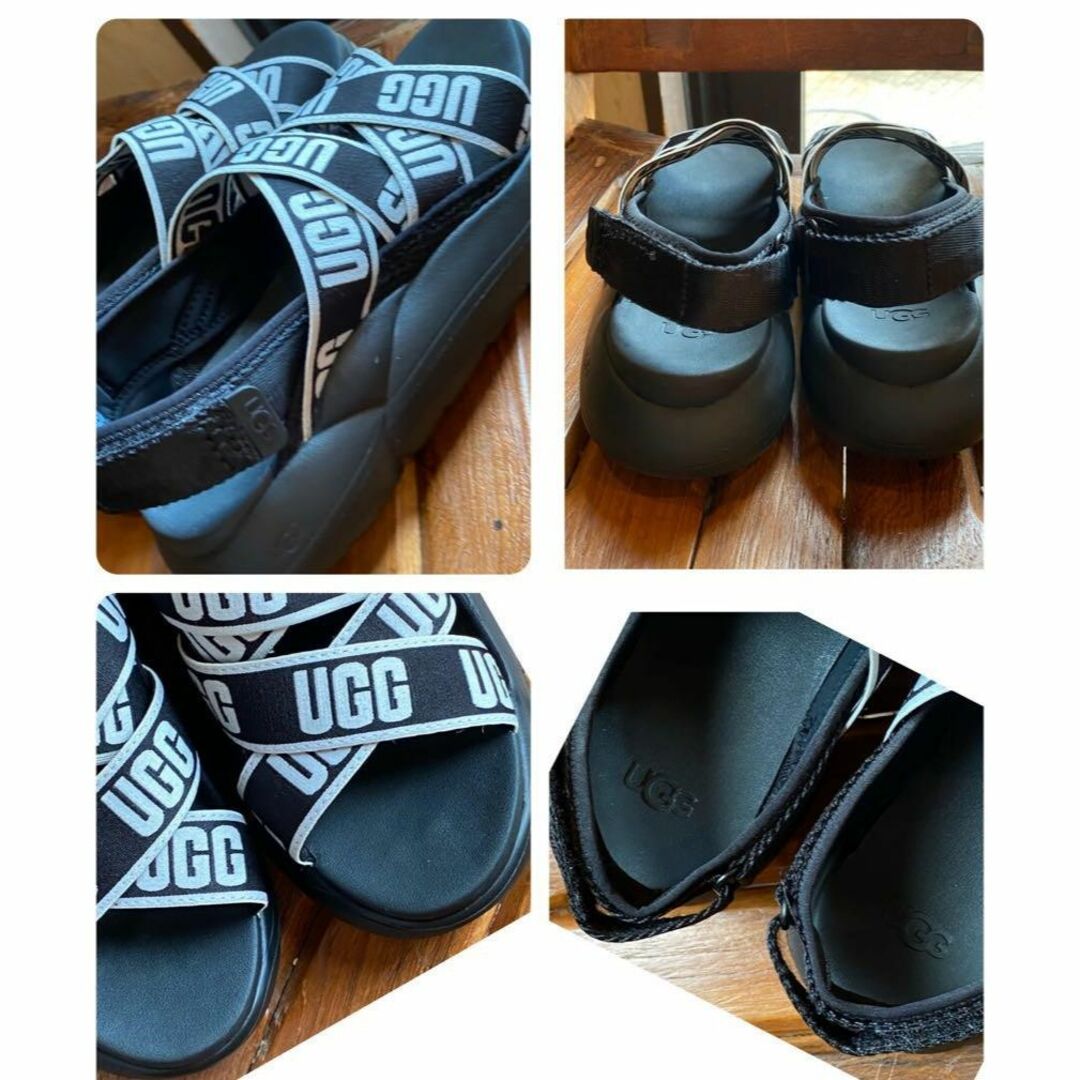 UGG(アグ)のmasa様　　✨超美品✨24.5✨UGG✨LA CLOUD SANDAL✨厚底 レディースの靴/シューズ(サンダル)の商品写真