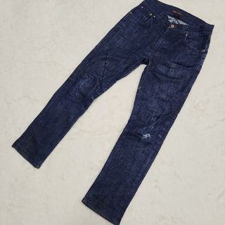 ヌーディジーンズ(Nudie Jeans)のNudie JeAns　デニム　クラッシュ　ワンポイント(デニム/ジーンズ)