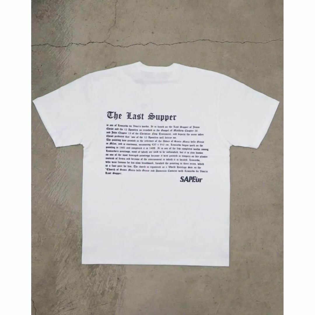 SAPEur サプール THE LAST SUPPER S/S TEE 新しいスタイル - トップス