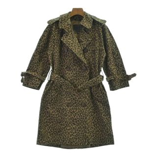 アールサーティーン  R13W7112-79 Leopard Hunting Coat オーバーサイズドシャーリングレオパードコート メンズ L