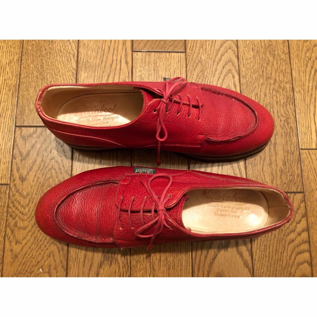 Paraboot(パラブーツ)の激レア97年製デカタグ☆Paraboot CHAMBORD サイズ6シャンボード メンズの靴/シューズ(ドレス/ビジネス)の商品写真