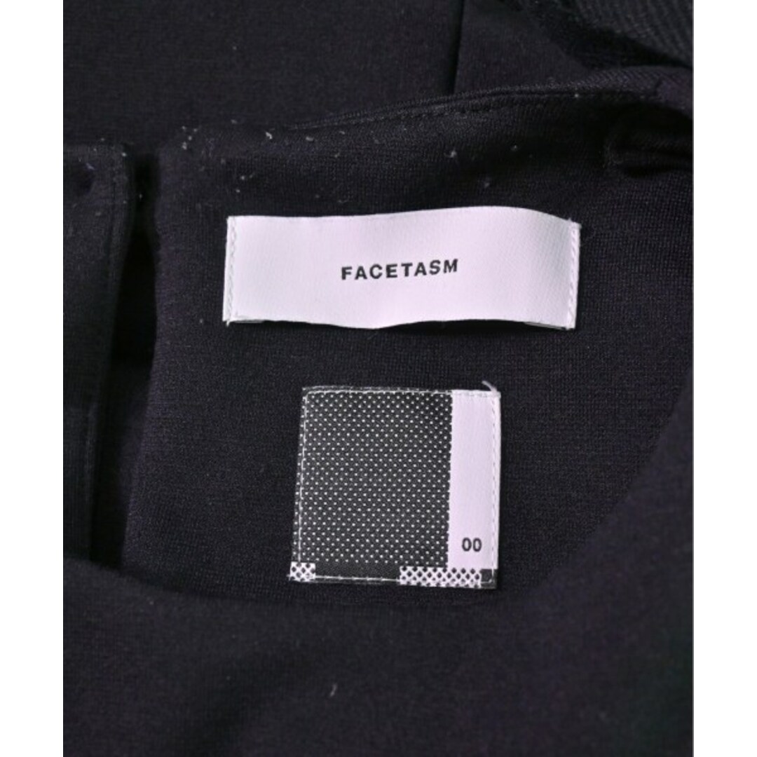 FACETASM(ファセッタズム)のFACETASM ファセッタズム ワンピース 00(F) 黒 【古着】【中古】 レディースのワンピース(ひざ丈ワンピース)の商品写真