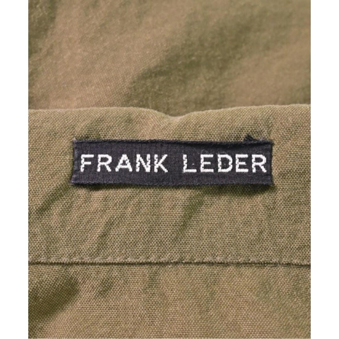 FRANK LEDER フランクリーダー ステンカラーコート XS カーキ